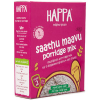 Happa Organic Baby Food Sathu Maavu | 100% Natural Multi-Grain Millets and Cereals Porridge Mix Khichdi| Instant Health Food | No Added Salt, Sugar or Milk | No preservatives | 200gm