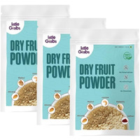 Little Grabs Mix Nuts Dry Fruits Powder - 100Gm Each(Pack of 3) | Healthy & Nutrient Booster made of 5-Superfoods Almonds, Pista, Walnut, Cashew, Saffron | For Weight Gain | 100% Natural | No Sugar