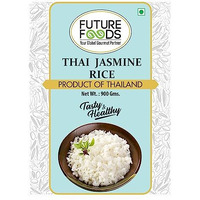 Future Foods Jasmine Rice | Thai fragrant rice | Packed with Phytonutrients | Enhances Fibre Intake | Beneficial for Diabetic Patients | Product of Thailand | 900g