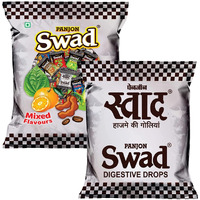 Swad Assorted Chocolate Candy Packs (Original 25X1Pkt & Mixed 25X1Pkt (Pack Of 2, 270 Gram)