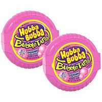 Hubba Bubba Awesome Original Bubble Tape Pack of 2 Pouch, 2 x 56 g