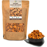 Matratva Organic Chana Jor Garam Namkeen  250 gm | Organic Namkeen | Healthy Indian Snacks | Protein Rich | Lite Namkeen | Crispy & Fresh Snack | No Preservatives | Chana Chor Garam