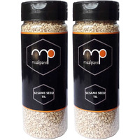Maalpani Fresh & Natural Sesame Seed 500gm | Rich in Calcium & Iron |White Til