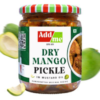 Add Me Dry Mango Pickle 500g Homemade Aam ka Sukha Achar 500 gm classic mother made recipe Glass Jar