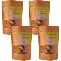 two little birds Chia & Sesame Seeds Crackers - Enriched with 2 Super Seeds| Baked Not Fried| Eggless, Handmade, Freshly Baked Snacks Chips| No Added Preservatives or Palm Oil| 120Grams (Pack of 4)