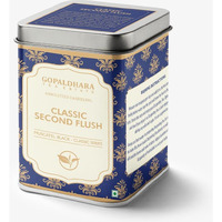 Gopaldhara Darjeeling Tea Classic Second Flush 2024 Black Tea 100g Tin Can - (Classic Series) FTGFOP1 Whole Leaf Black Tea from the Highest Elevation 7000 Feet