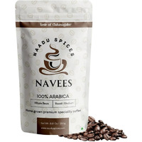 Navees 100 Percent Arabica Coffee Beans | Freshly Roasted coffee beans | Single Origin | Specialty coffee beans | Medium dark roast | Delivered straight from our farm | 250 gm