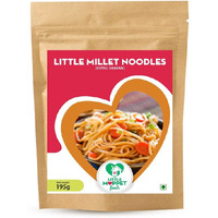 Little Moppet Foods Little Millet Noodles, Vegetarian, Pack Of 2, 195 Grams Each