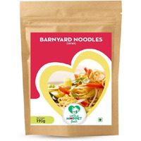 Little Moppet Foods Vegetarian Noodles, Calcium, Natural - 195 Gm (Barnyard Noodles)