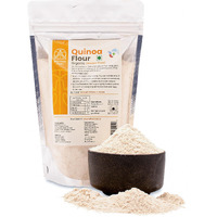Sattvic Foods Certified Organic Quinoa Flour/Atta (250 g) Gluten-Free, Complete Protein, Stone Ground | Improves Gut Health | Make Parathas, Baked Goodies, Pancakes, Wraps