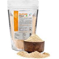 Sattvic Foods Certified Organic Quinoa Flour/Atta (750 g) Gluten-Free, Complete Protein, Stone Ground | Improves Gut Health | Make Parathas, Baked Goodies, Pancakes, Wraps
