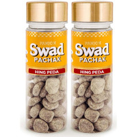Panjon Swad Hing Peda Mukhwas (Pack Of 2 X 120 Grams) | Digestive Mouth Freshener | Hygienically Packed Traditional Pachak | Tasty Mouthfresheners | After-Meal Snack | Dry Mukhwas.