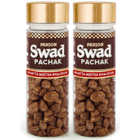 Panjon Swad Khatta Meetha Khajoor Mukhwas (Pack Of 2 X 130 Grams) | Digestive Mouth Freshener | Hygienically Packed Traditional Pachak | Tasty Mouthfresheners |
