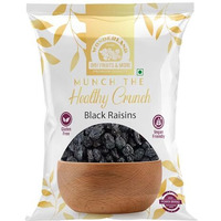 WONDERLAND FOODS Seedless Black Raisin 250g Pouch | Kali Kishmish | Dried Fruits
