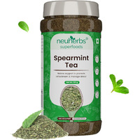 Neuherbs Spearmint Tea 100g (Pack of 1) Herbal Loose Leaf Tea To Promote Refreshment & Manage Stress | 100% Clean, Natural & Pure | Rich In Antioxidant | Caffeine Free Tea