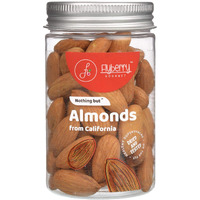 Flyberry Gourmet Premium California Jumbo Almonds, 100g |Rich in Protein, Magnesium and Dietary Fibre