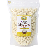 Elworld Agro & Organic Food Products Natural Makhana/Foxnut Premium (125g)