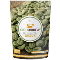 Greenbrrew Organic Unroasted Green Coffee Beans for Weight Loss, 200g