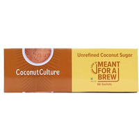 Coconut Cultures Unrefined Coconut Sugar - 5g*50 Sachets | Low GI sweetener | Rich in minerals | Healthy sugar variety | Natural sweetener | No added preservatives