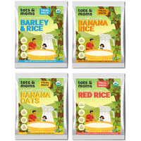 TOTS AND MOMS Healthy Cereals Trial Combo | Organic and Preservatives free, Healthy Cereal | 4Packs