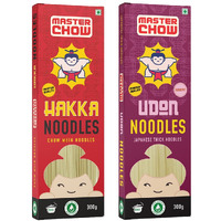 MasterChow Chinese Hakka & Udon Noodle Pack | All-Natural | Not Fried | 300g Each