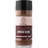 Odd Beans Premium Instant Coffee Powder | Rich Flavour and Aromatic, 100% Arabica Beans for Intense Cold & Black Coffee | No Chicory Added (Espresso Blend, 100 g)