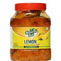 Natural Hub Lemon Pickle Will All Flavors (Khatta Nimbu Ka Achaar, 1 Kg)