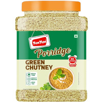 Yum Yum Green Chutney Porridge - 750g Jar, Nutrient-Rich Fusion of Savory Flavors for a Satisfying Meal