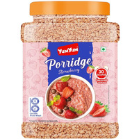 Yum Yum Strawberry Porridge - Bursting with Flavor and Nutrients in a Generous 750g Jar - A Wholesome Breakfast Choice for the Whole Family