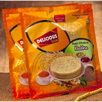 Delicious Bite Bajri Dhebra Khakhra (4 Packs of 200gm Each)