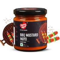 Saucy Affair Barbeque Sauce | Tandoori Sauce | Bbq Sauce | Barbecue Sauce | Spicy Smokey Chicken Grill & Paneer Bbq Mustard Mayo, Ready To Eat - 160 gram