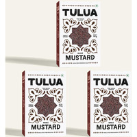 Tulua Black Mustard Seed (Rai Seeds) - 100gm Each Pack of 3 | Natural Mohri | Organic Indian Whole Spices | Handpicked and Carefully Packed | Pure and Fresh