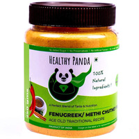 HEALTHY PANDA Fenugreek Chutney Powder Methi Chutney, Metkut Chatni, Molaga Podi, Idly Dosa Chatani, Podi Chutni - 125 Gram, Pack of 2 (250 Grams)