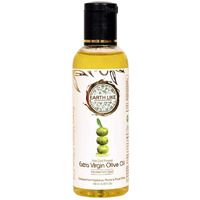 EARTH LIKE Extra Virgin Olive Oil (100 ml) Imported Premium Cold Pressed & Raw Edible Cooking Oil | Ideal for Skin & Hair Care, Baby Massage and Everday Healthy Cooking
