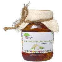 Abheesht Jackfruit Mango Pickle 400g | Homemade Traditional Achar | Kathal Aam ka Achar | No Preservatives | Traditional Recipe from Bihar | Pickles in Mustard Oil