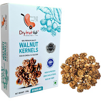 Dry Fruit Hub Kashmiri Walnuts 500gm Without Shell,Walnut Kernels Light Amber Ahrot Giri New Crop Unwashed Natural Colour Akrot Walnuts Unshell