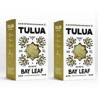Tulua Bay Leaf (Tejpatta) - 50gm Each Pack of 2 | Tez patta | Organic Indian Whole Spices | Bay Leaf Dry Leaves | Handpicked and Carefully Packed | No Preservatives