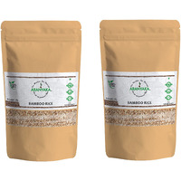 Aranyaka Kerala Wayanadan Forest Wild Bamboo Rice 4 Kg| Mulayari | Small Grain, Raw | Unpolished | (2 Kg  2) |4 kg in Total |