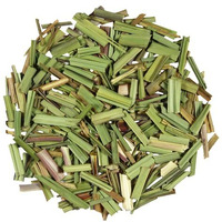NISARG ORGANIC FARM Lemon Grass I Pure Natural and Organic I Whole Loose Green Dried Leaves I for Immune System and Weight Management I Use in Cooking & making Herbal Tea, Soups, Salad (500g)
