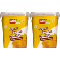 Add me Sweet Dry Bamboo Murabba 750gm (Pack of 2) | Immunity Booster muraba without sugar syrup | bans ka murabba for height growth Bucket Pack.