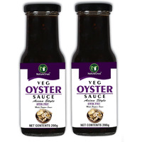 NatureOnus Veg Oyster Sauce 200g- Pack of 2 | Thai Cuisine | Oyster Sauce Stir Fry for Cooking | Get Restaurant Style Taste | Use as Ingredient or Condiment With Meat, Poultry, Vegetables & Noodles