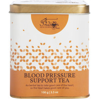 The Indian Chai  Blood Pressure Support Tea 100g with Beetroot, Jatamansi, Burdock Root, Ashwagandha, Juniper berry etc for Cholesterol & Metabolism.