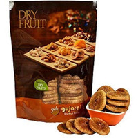 Gujarat Dry Fruit Stores Premium Dried Figs (Anjeer), 250 Grams, Rich source of Fibre, Vitamins & Iron, Low in calories and Fat Free, Non-GMO Fresh Dried Figs, Medium Size