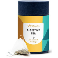 Udyan Tea Digestive Tea, 20 Pyramid Tea Bags | 100% Natural, Whole Leaf Herbal Green Tea for Digestion