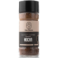 Odd Beans Premium Instant Coffee Powder | Rich Flavour and Aromatic, 100% Arabica Beans for Intense Cold & Black Coffee | No Chicory Added (Mocha, 100 g)