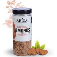 Ariga Food Natural Premium California Almonds | Dry Fruits | Pure Quality Badam Giri 500g Jar Pack | Badam - Bold Size Rich in Protein and Increase Stamina | Real Nuts | Whole Natural Badam Dry Fruits