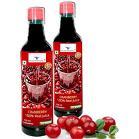 TRUEDREAMALL Cranberry Juice- Pure Quality, Unsweetened, Pure & Organic (750 ml Concentrated) Pack of 2