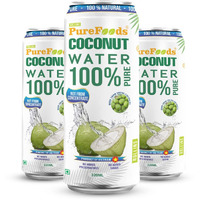 ROLLINS PureFoods Vietnamese Tender Coconut Water, 100% Pure & Natural | Nariyal Paani for Daily Hydration & Healthy Skin | (Pack Of 3, 320 ML Each)