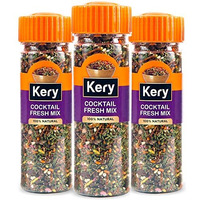 Kery Cocktail Fresh Mix Mukhwas [Rajasthani Fennel Mouth Freshener] 3 Bottles, 360Gram
