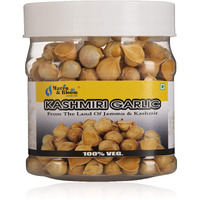 Maven & Bloom Organic Aromatic Kashmiri Garlic | Himalayan Garlic, Kashmiri Lahsun | Himalayan Single Clove Garlic (500g)